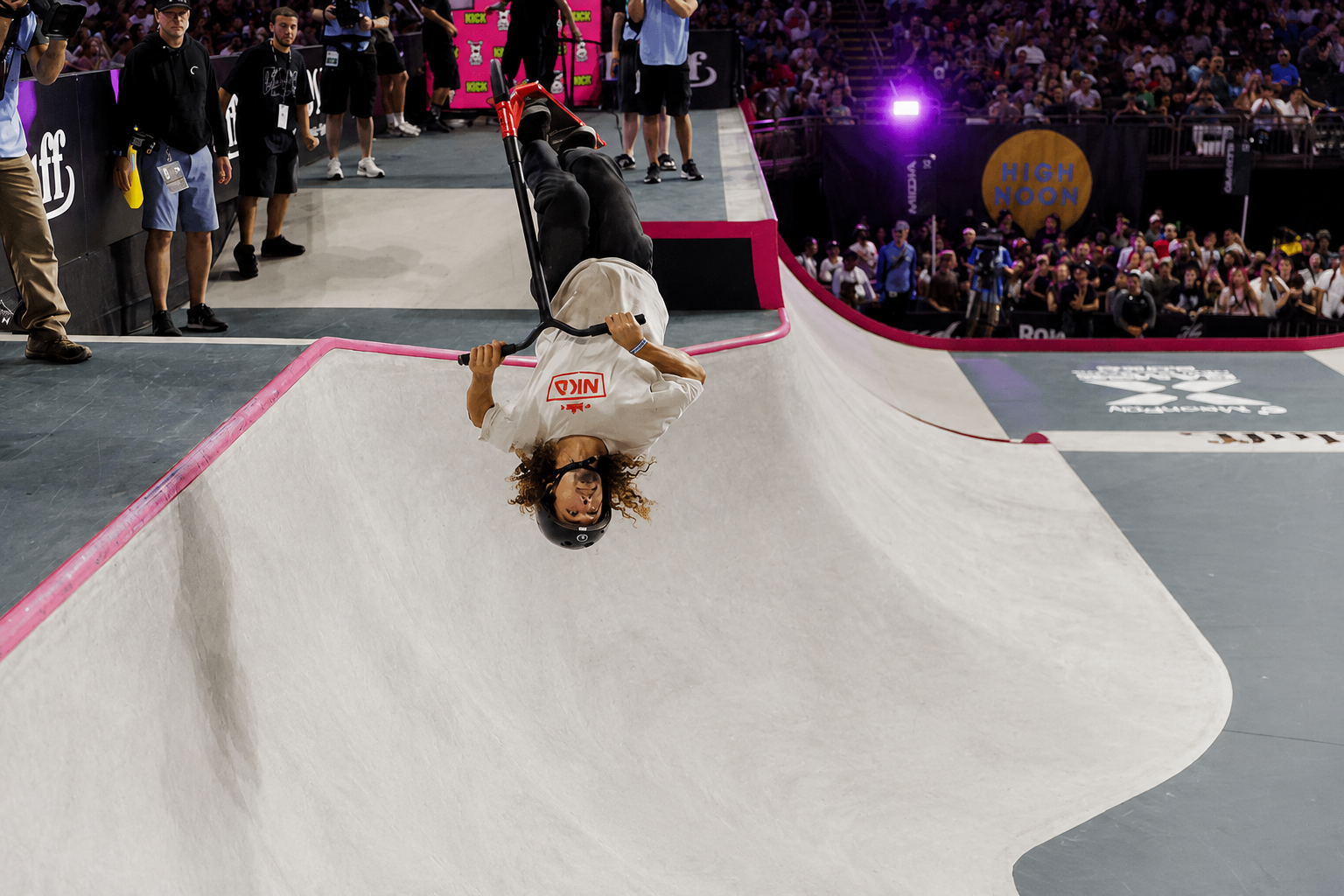 Matis Neyroud tijdens de X Games