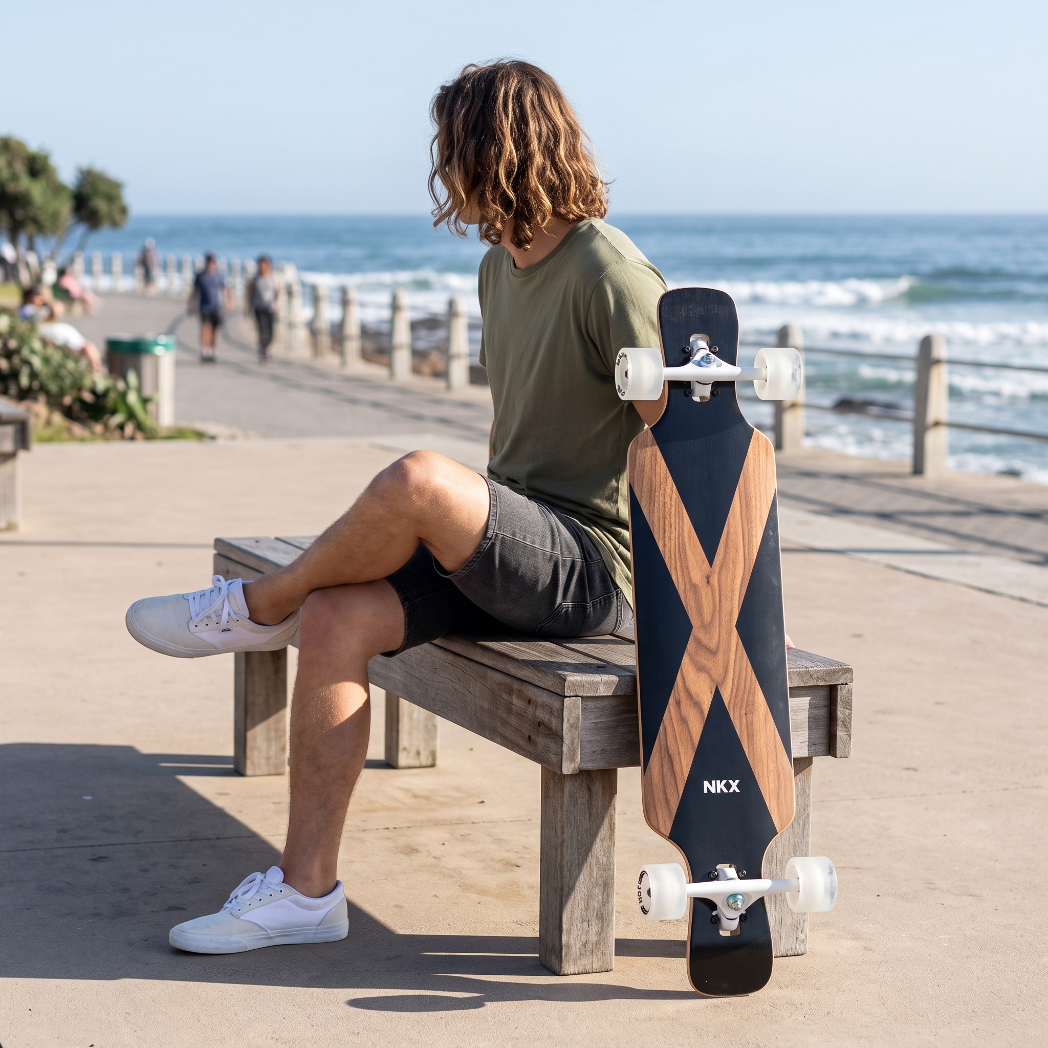 NKX Signature Pro Glasvezel Longboard