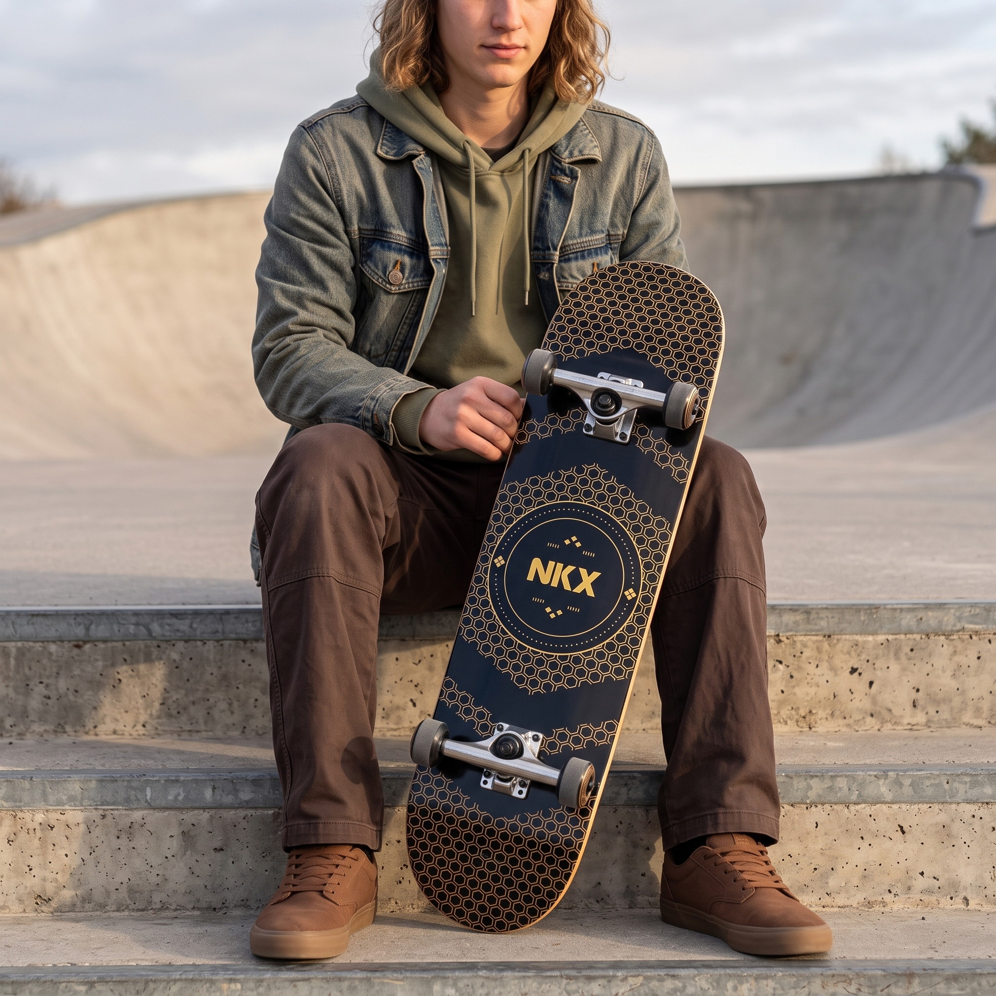 NKX Skateboard 8.25