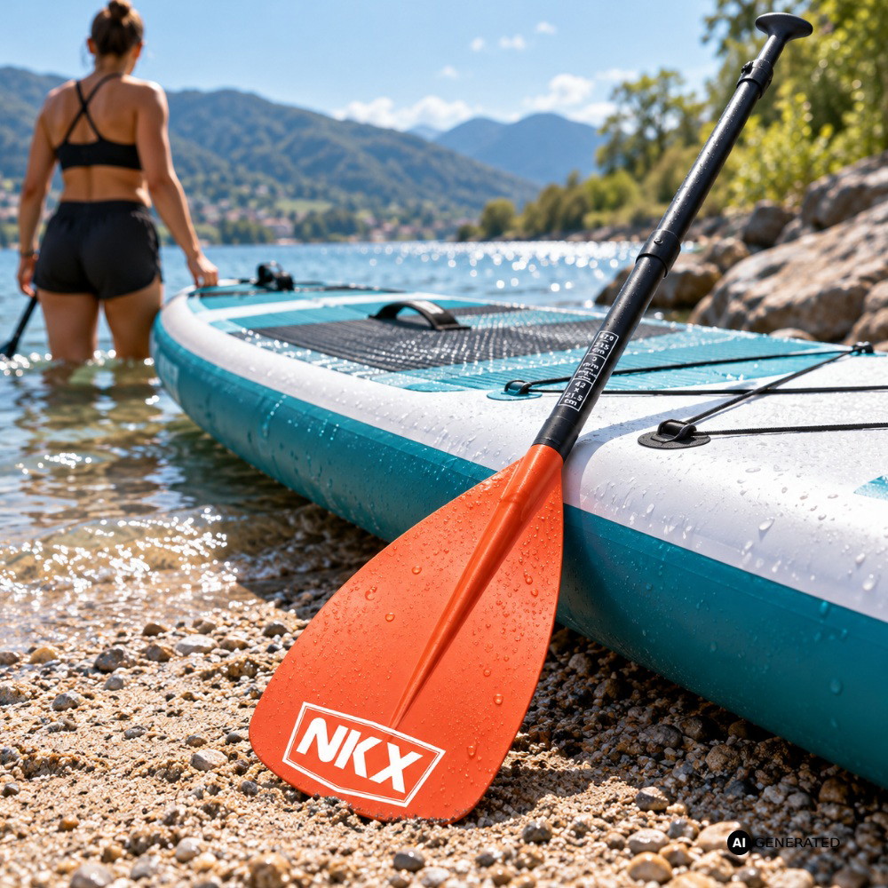 NKX Dropbomb Fiberglass / Nylon SUP Peddel