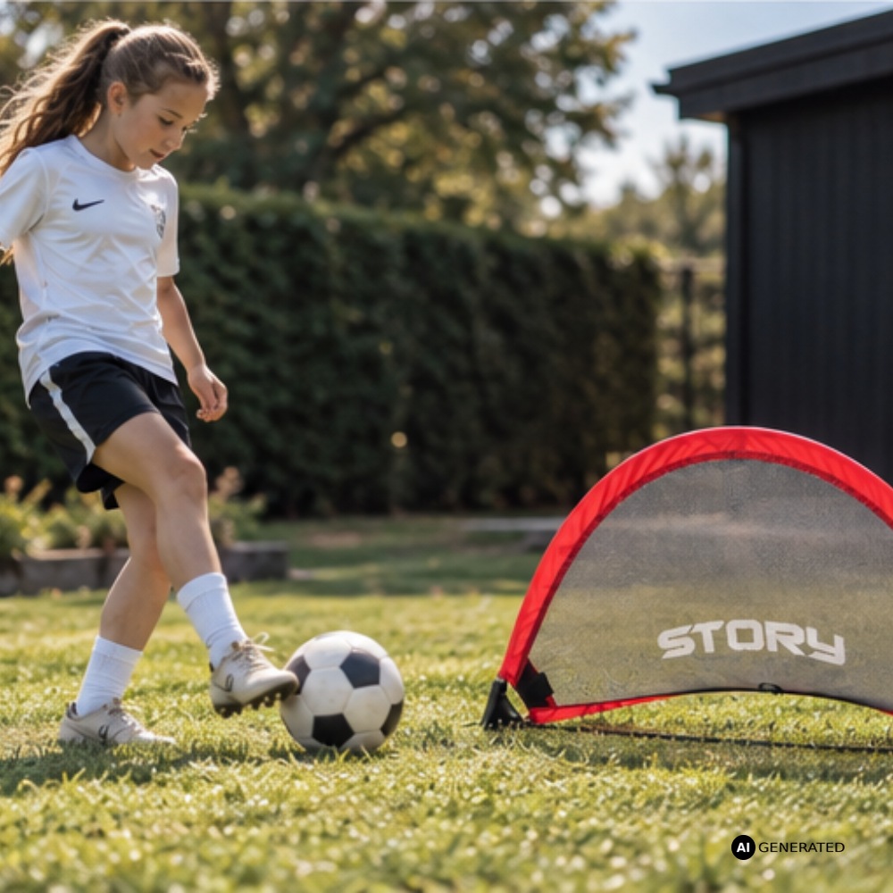Story KickNGo Pop-up voetbaldoelen