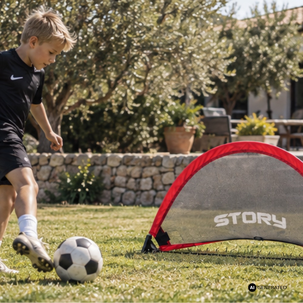 Story KickNGo Pop-up voetbaldoelen