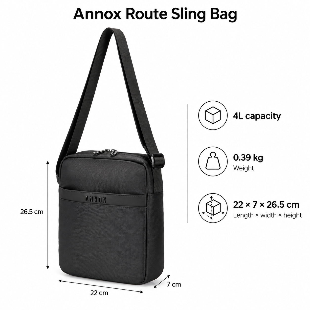 Annox Route Mala a tiracolo