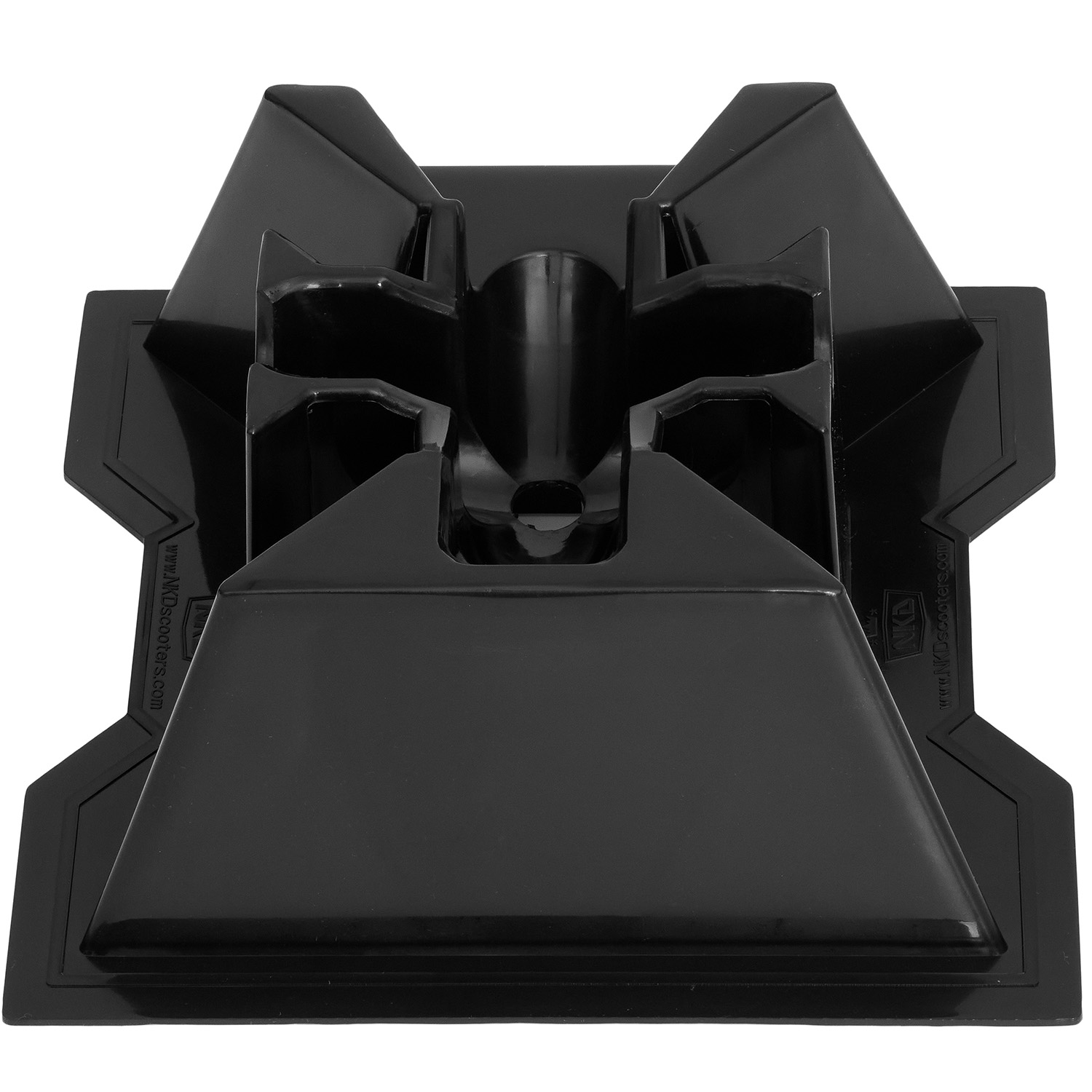 NKD Pro stepstandaard – stabiele houder voor 110–125 mm wielen, 24/30 mm breedte