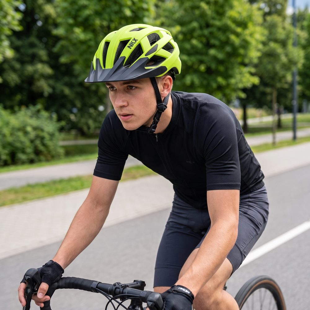 NKX City LED Fietshelm met ingebouwd licht