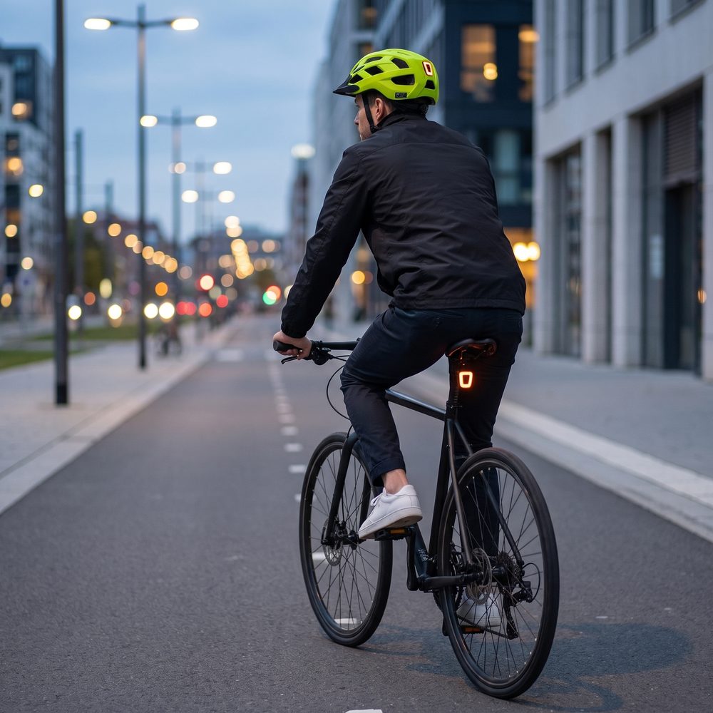 NKX City LED Fietshelm met ingebouwd licht