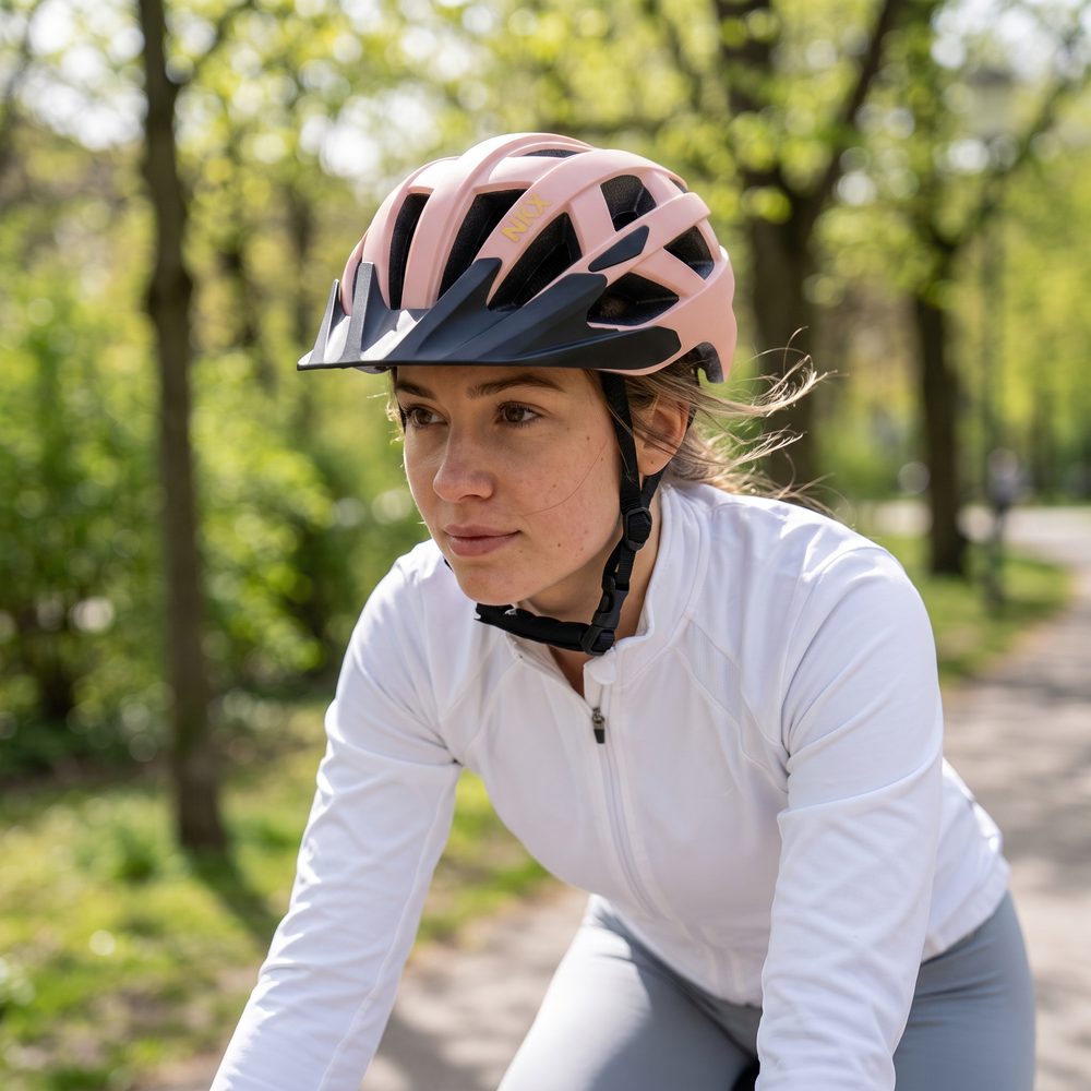 NKX City LED Fietshelm met ingebouwd licht
