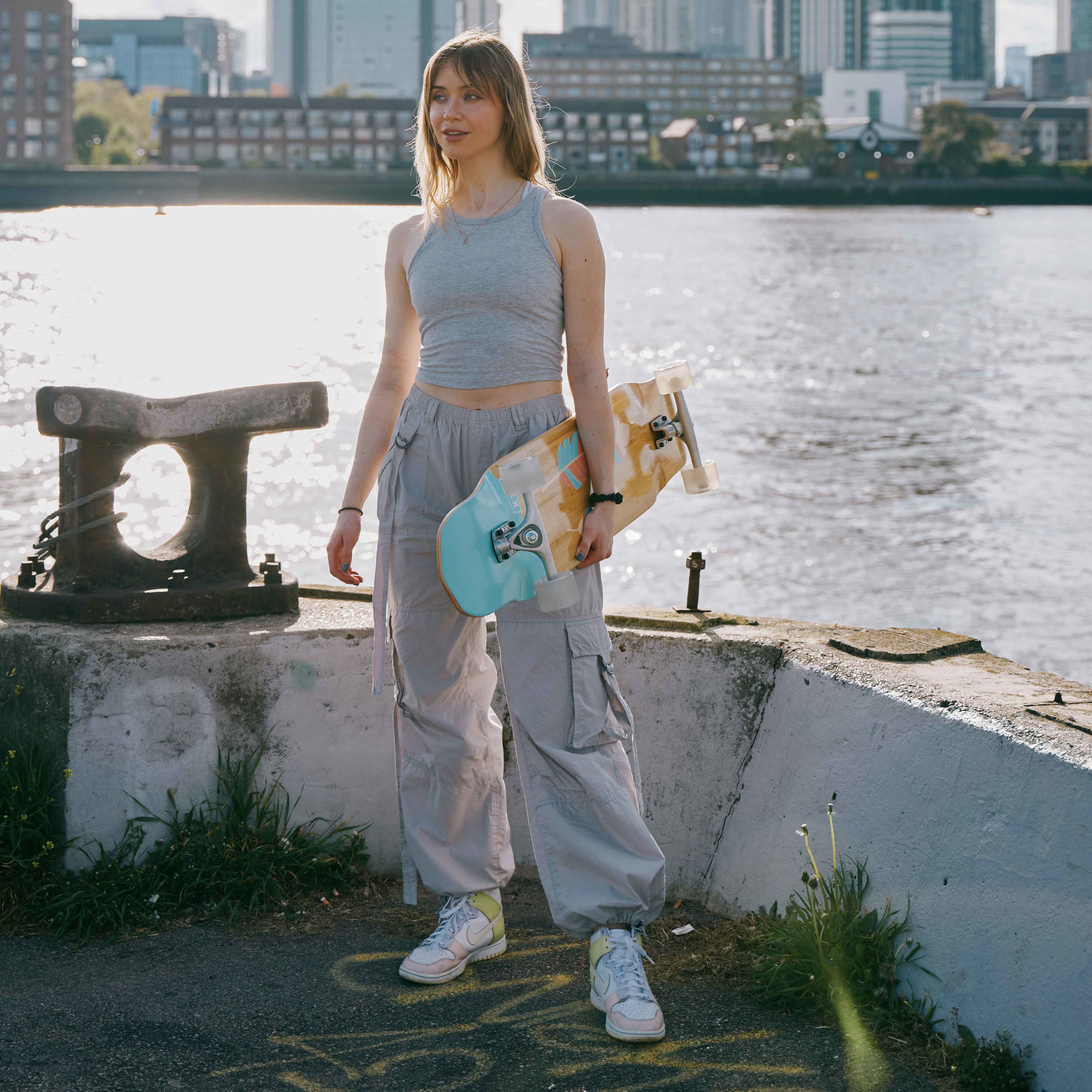 NKX Feather Dancing Longboard