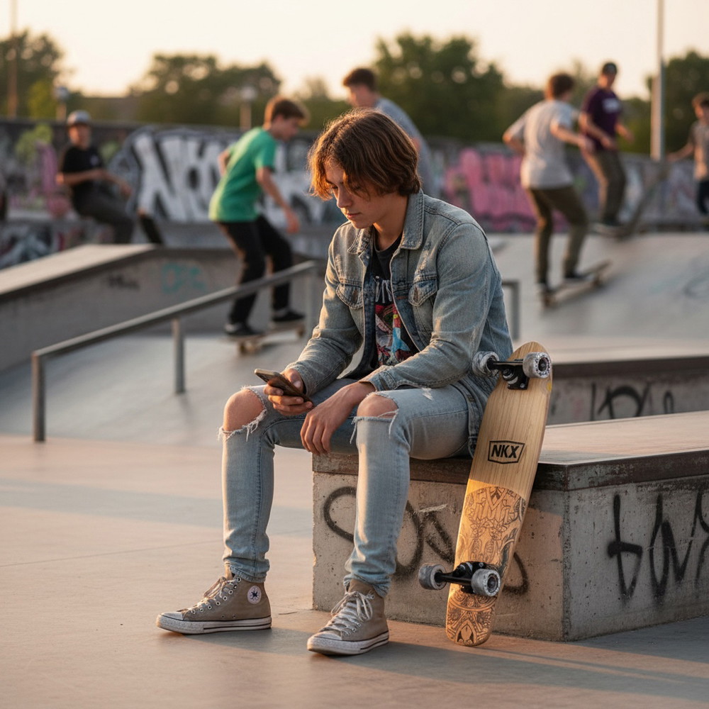 NKX Classic Mini Cruiser Skateboard Series