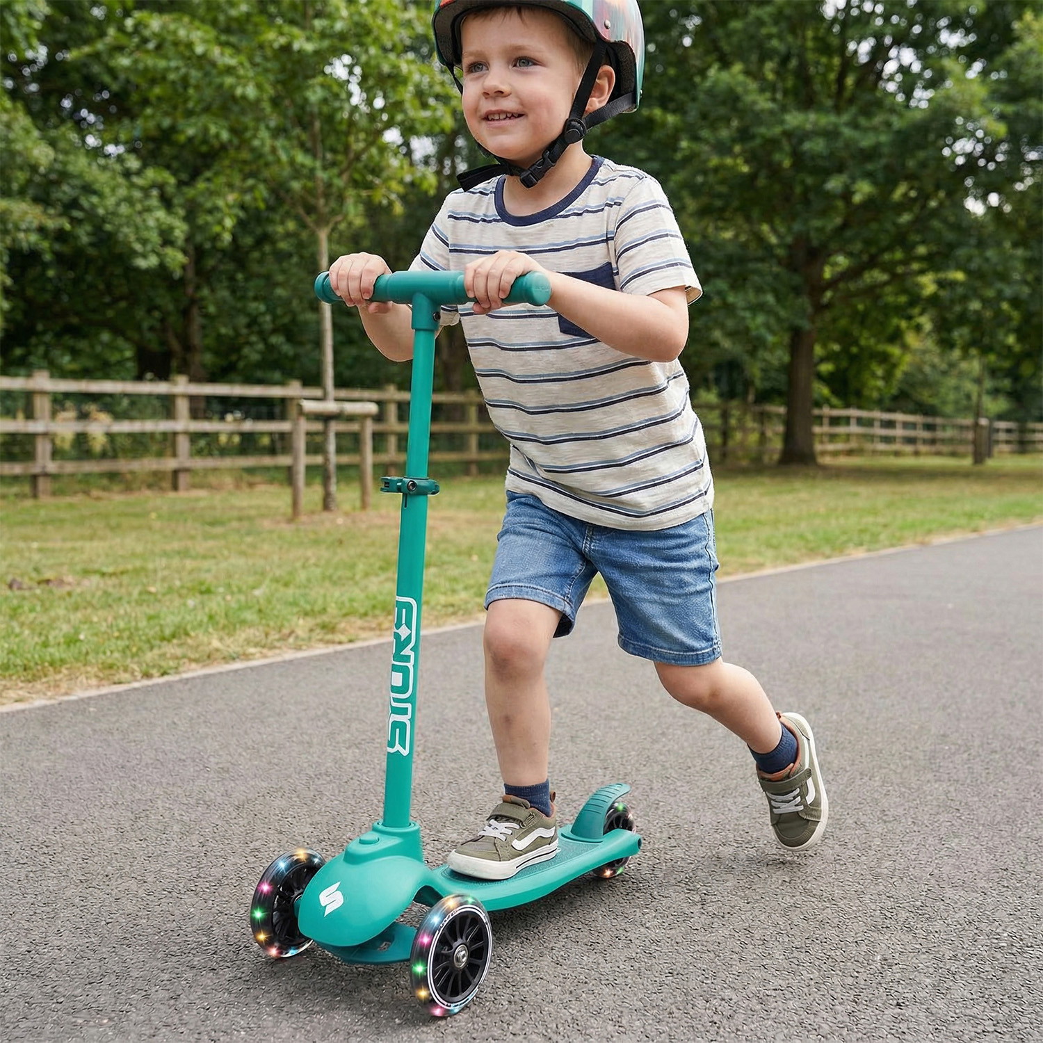 Story 4IN1 LED Kinderstep met 3 Wielen