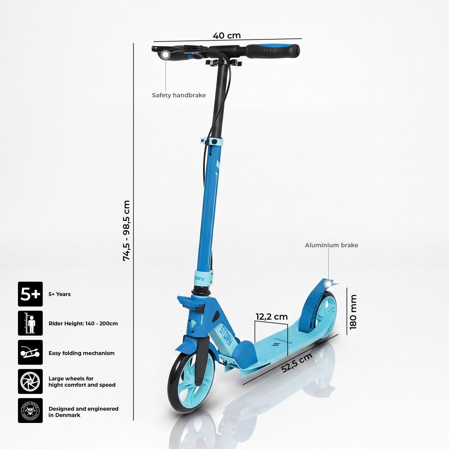 Story Fold & Ride – opvouwbare step