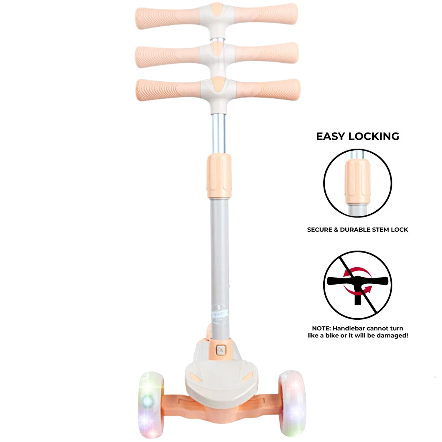 Story Mini Friends LED deluxe kinderstep met 3 wielen