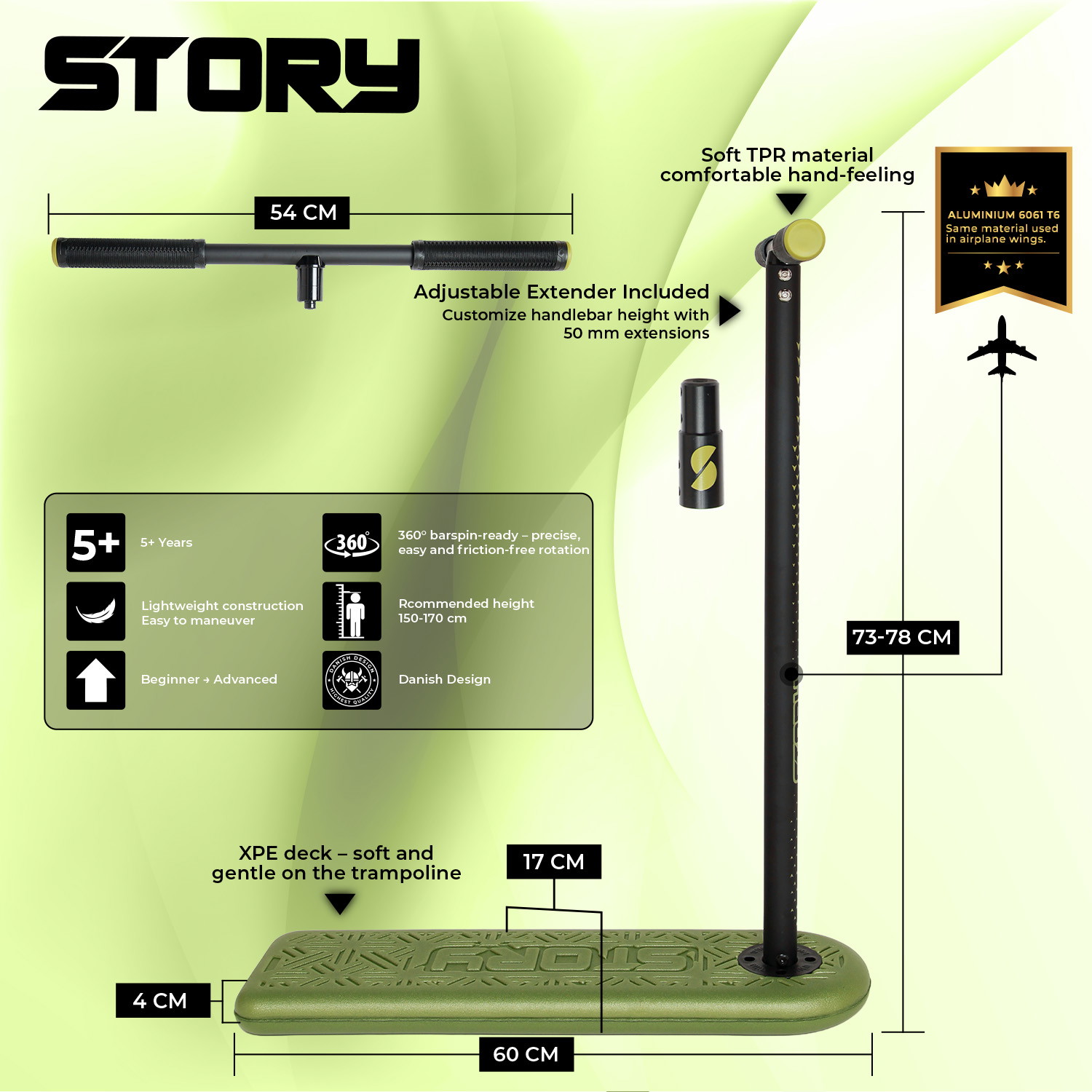 Story Pro Trampoline Stuntstep