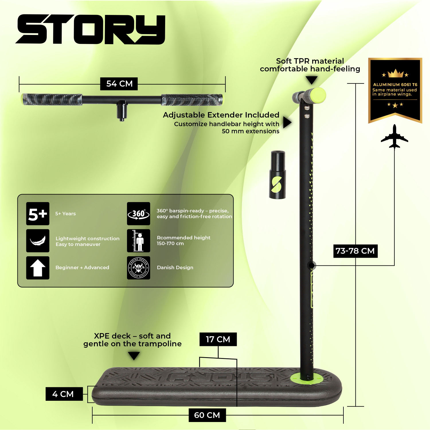 Story Pro Trampoline Stuntstep