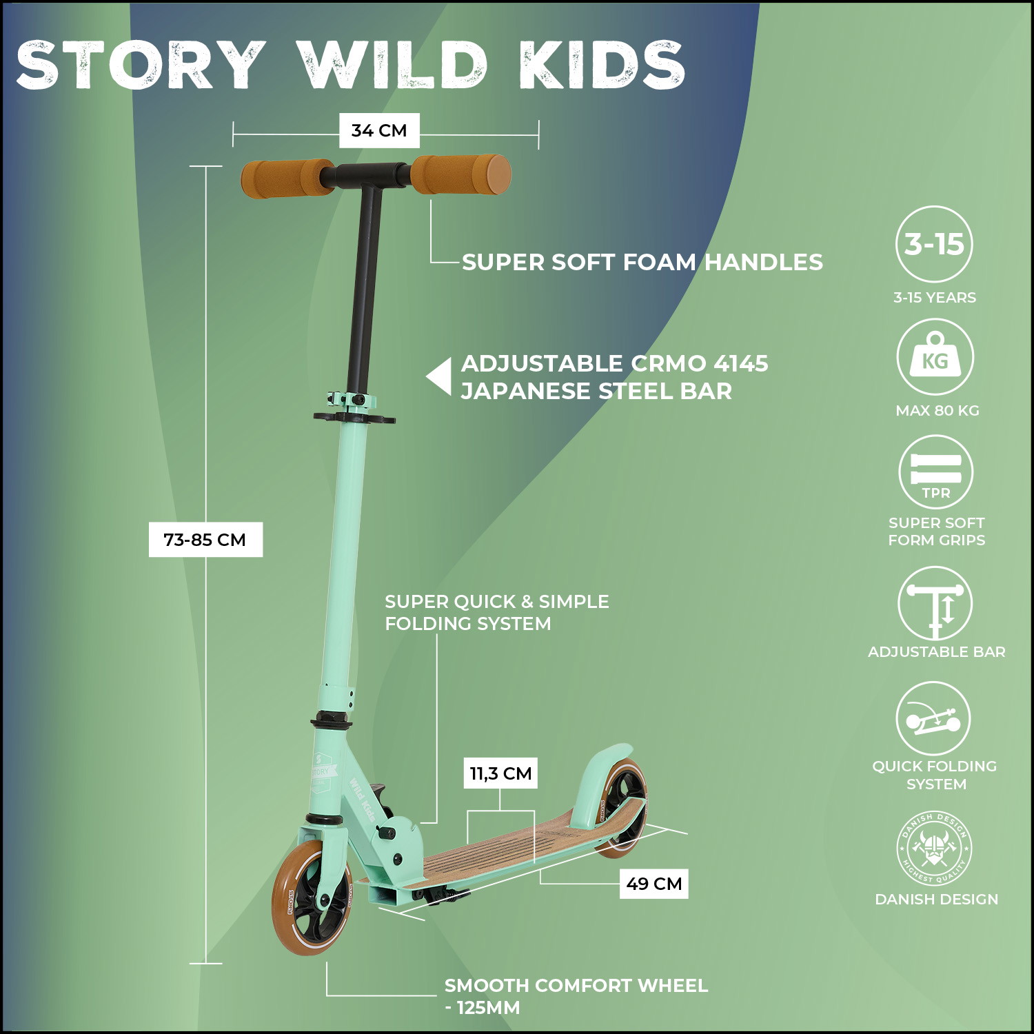 Story Wild Kids Opvouwbare step