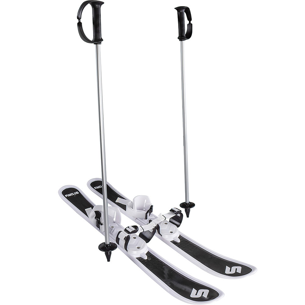 Story Skiset voor kinderen met skistokken