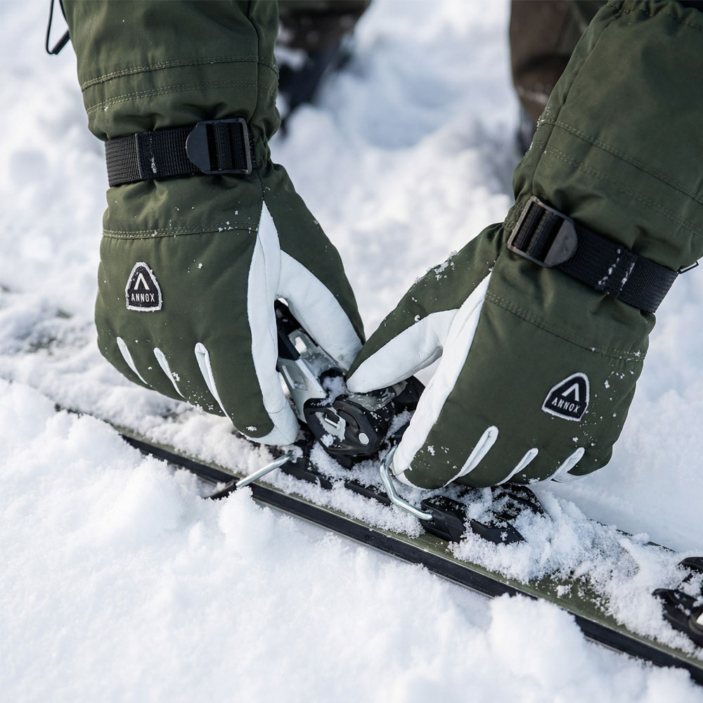 Annox Alpine Leren Skihandschoenen