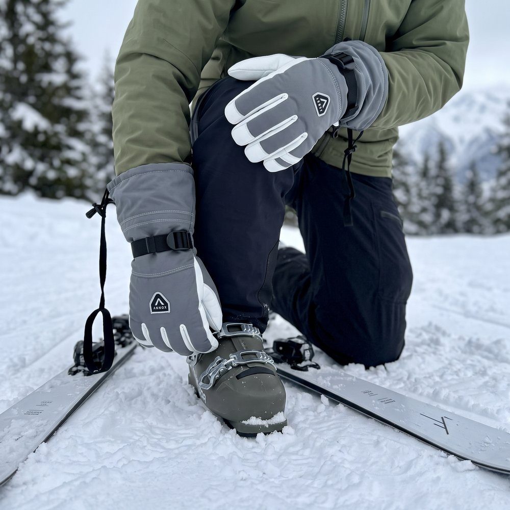 Annox Alpine Leren Skihandschoenen