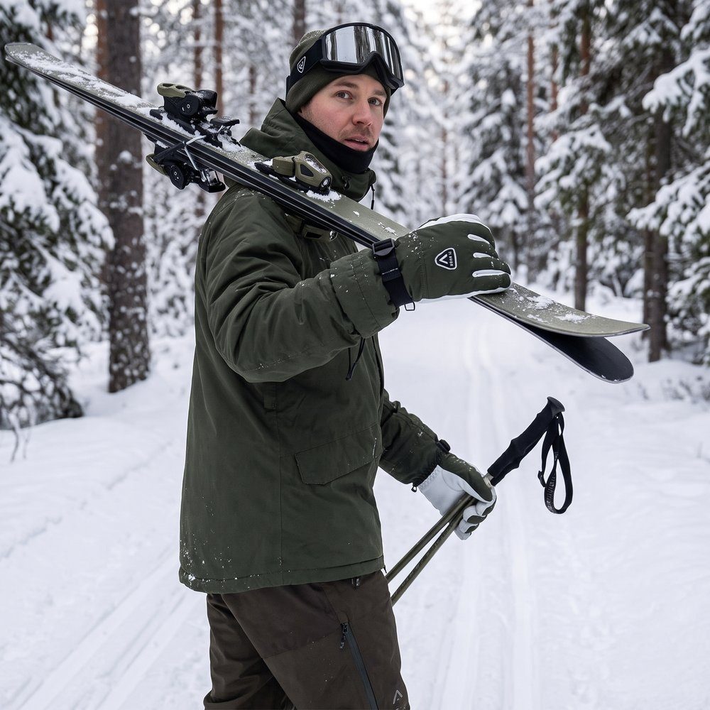 Annox Alpine Leren Skihandschoenen