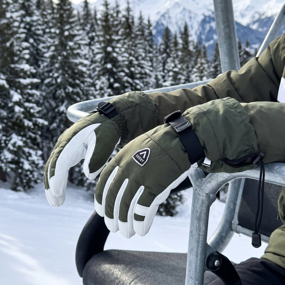 Annox Alpine Leren Skihandschoenen