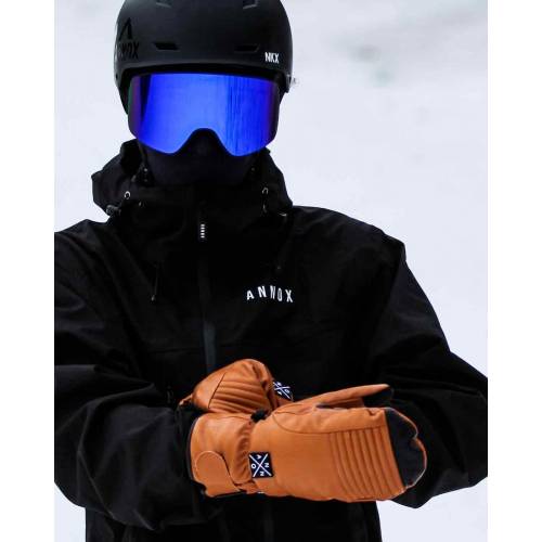 Annox Peak Leren Skihandschoenen