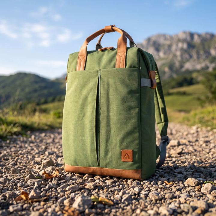 Annox Follow Your Passion Rugzak – Waterafstotende rugzak van gerecycled materiaal