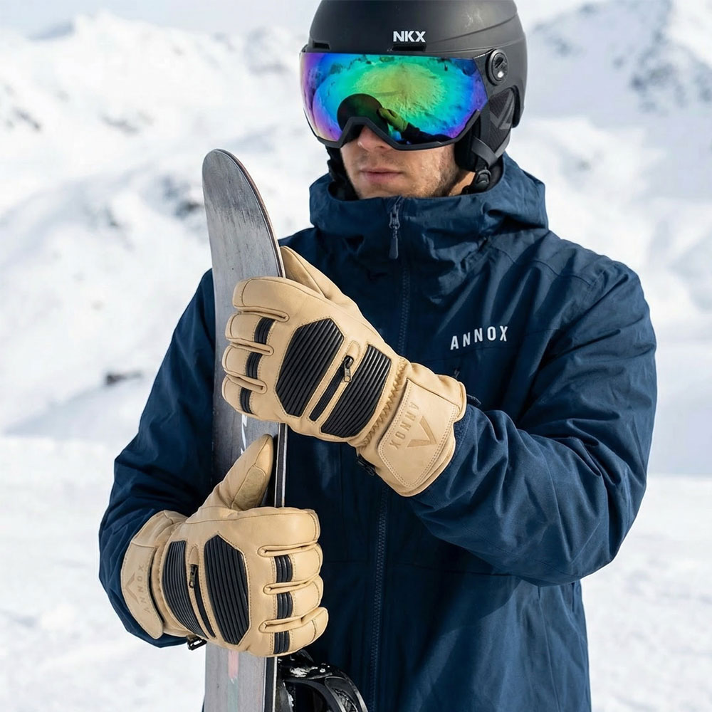 Annox Infinity Leren Skihandschoenen
