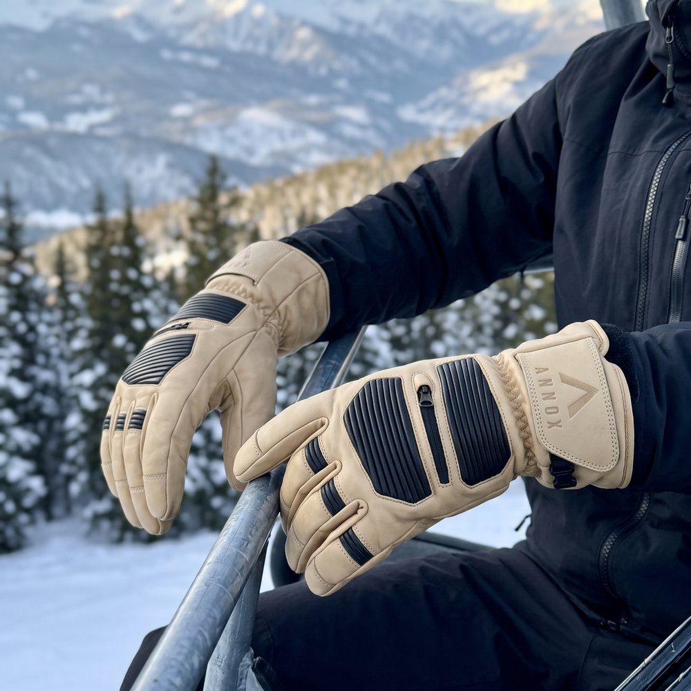 Annox Infinity Leren Skihandschoenen