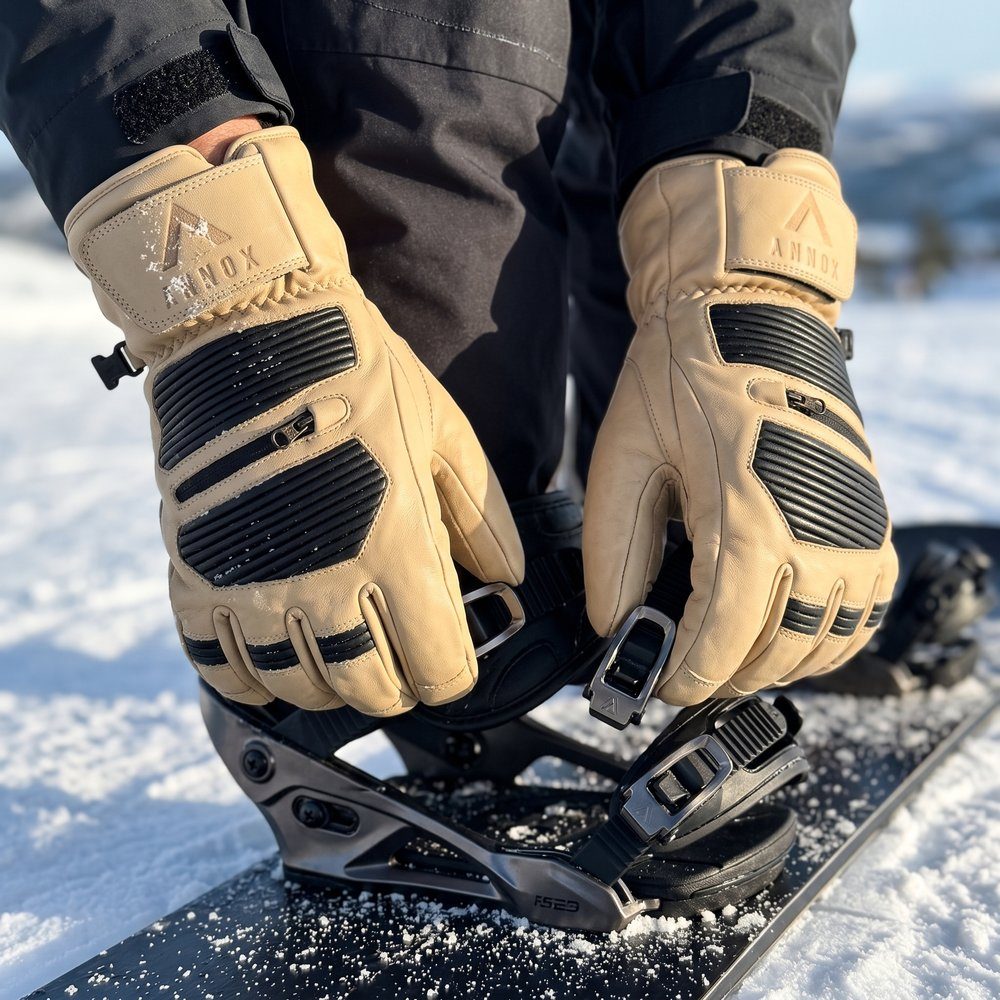 Annox Infinity Leren Skihandschoenen