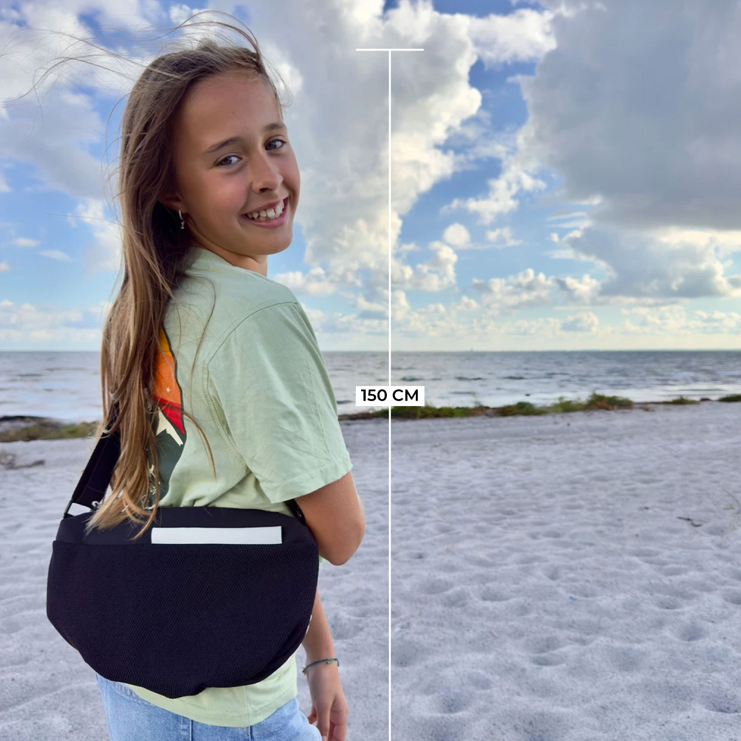 Annox On-The-Go Sling Bag – Waterafstotende tas voor Skate & Step