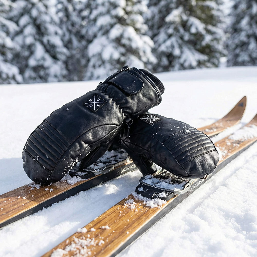 Annox Peak Leren Skihandschoenen