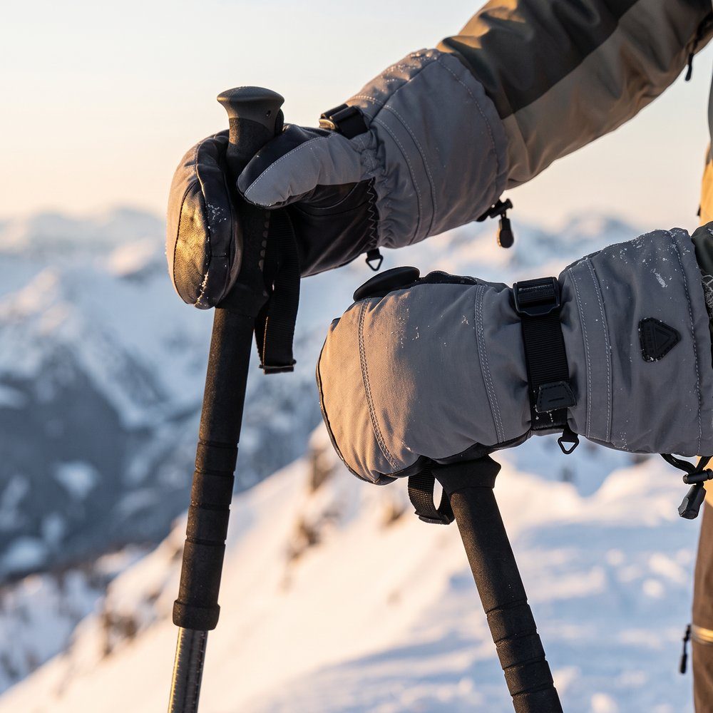 Annox Peak Leren Skihandschoenen