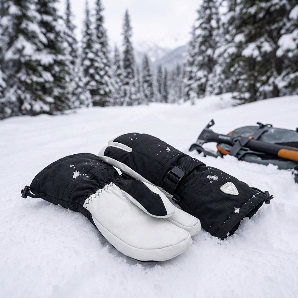 Annox Peak Leren Skihandschoenen