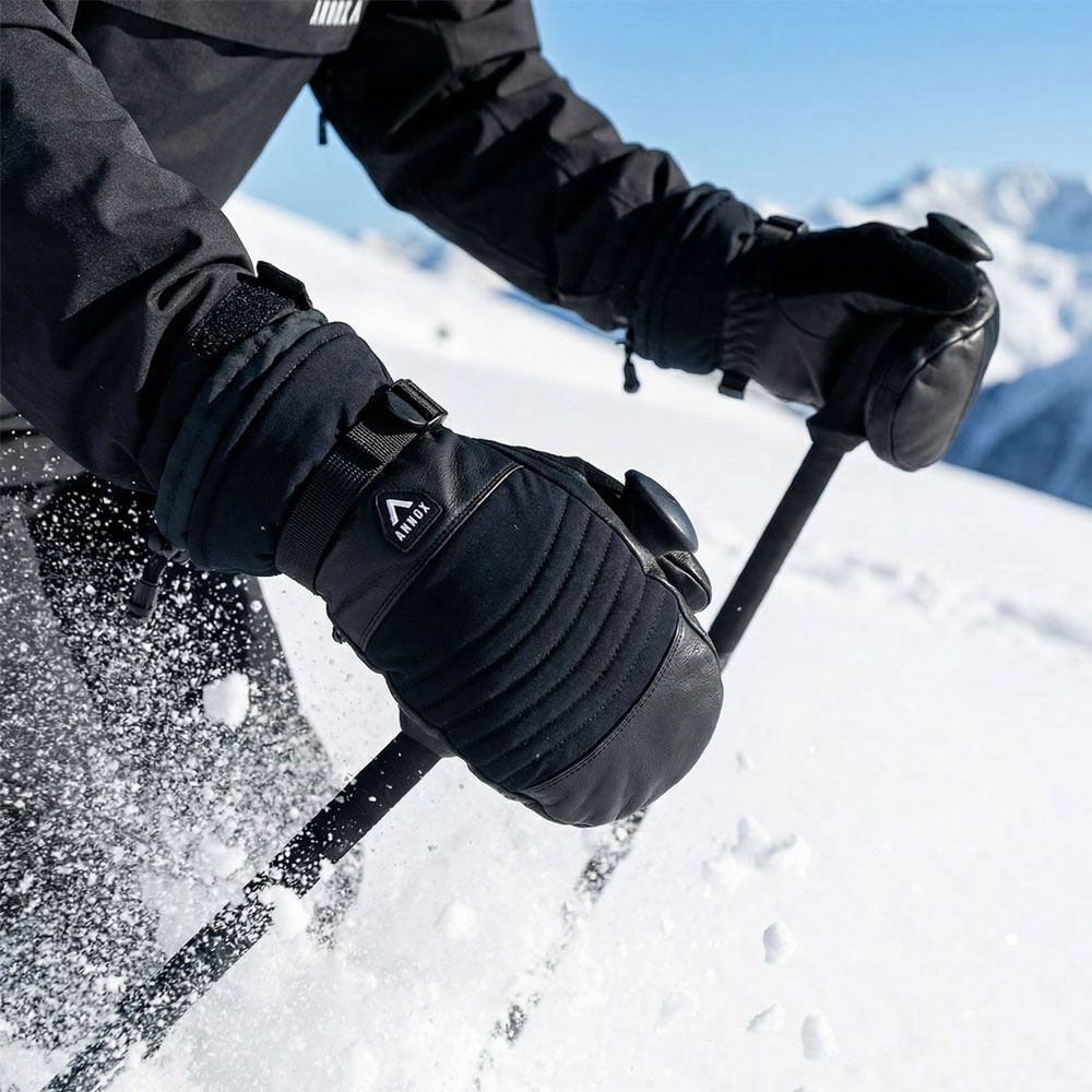 Annox Session Leren skihandschoenen