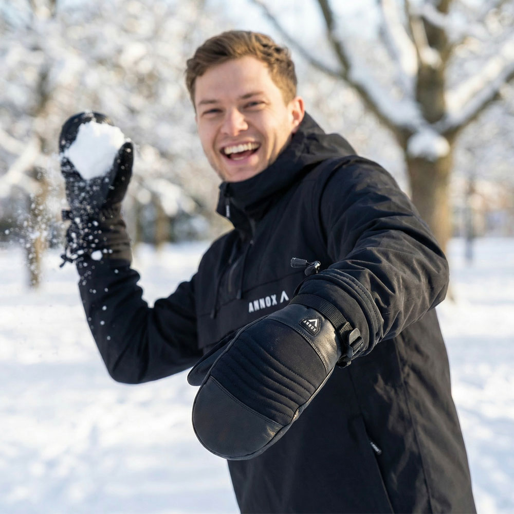 Annox Session Leren skihandschoenen