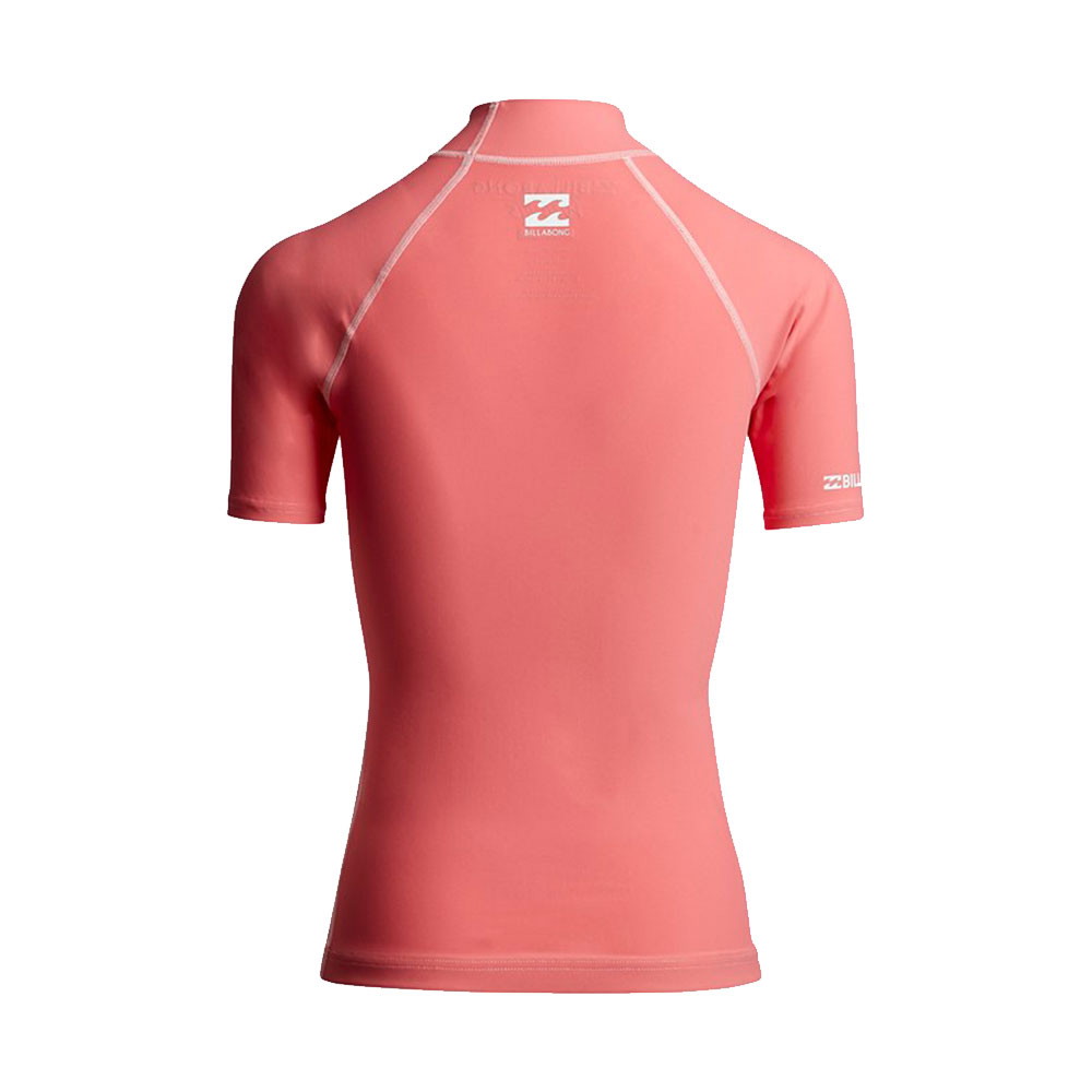 Billabong Logo in SS Rash Vest