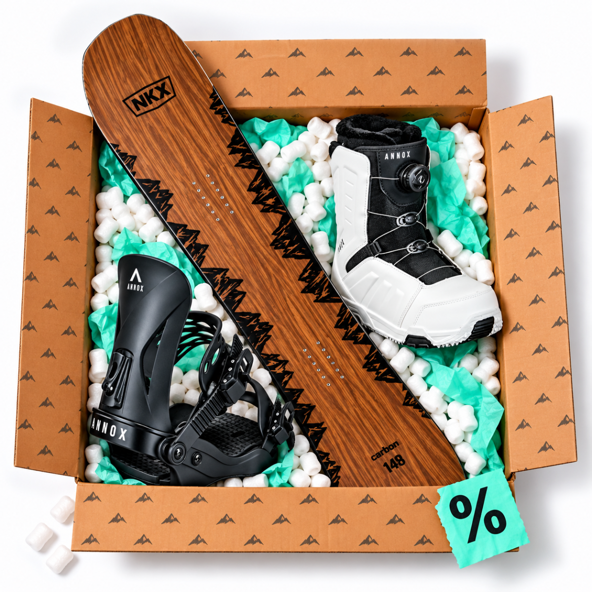 NKX x Annox – Snowboardset