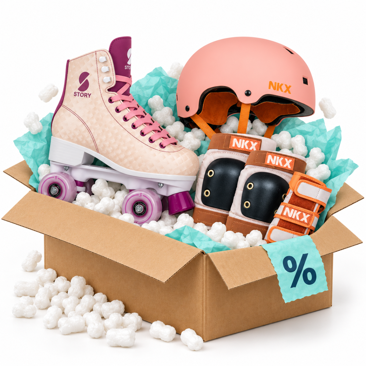 25% Extra Korting Kinder Rolschaatsen Pakket
