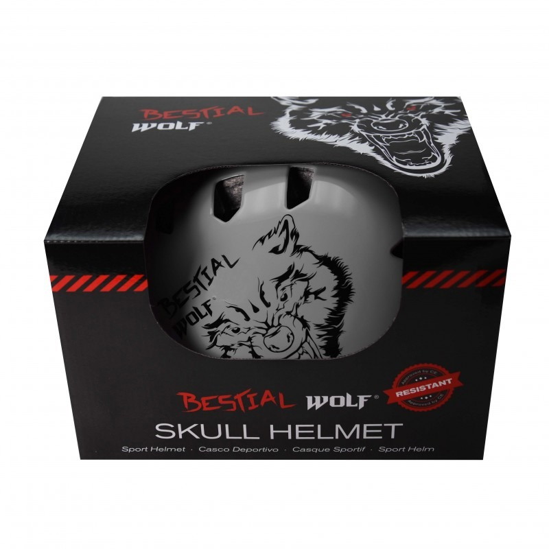 Bestial Wolf Skull Helm