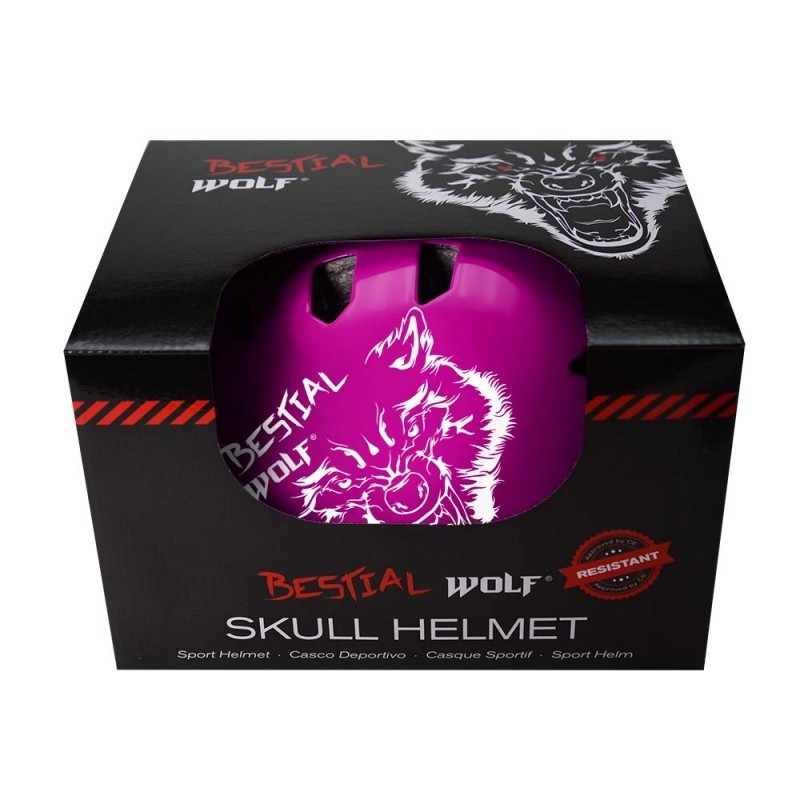 Bestial Wolf Skull Helm