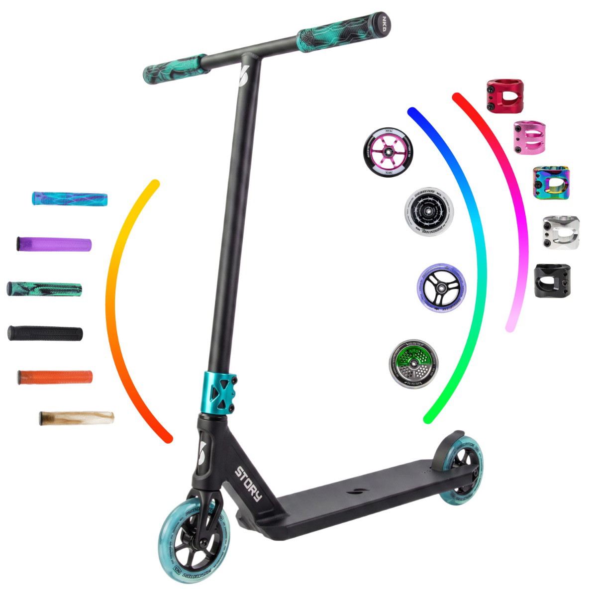 Crazy Deal SCS Custom Stuntstep Pakket