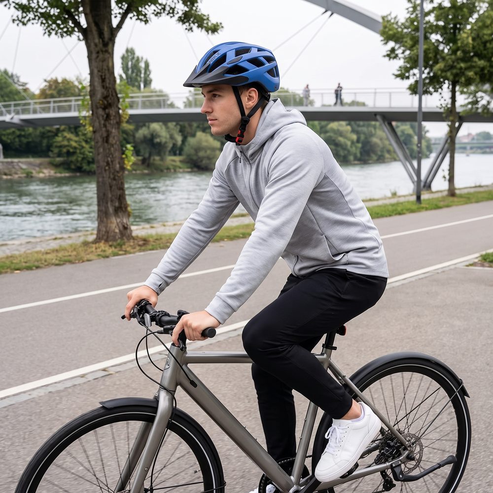 NKX City LED Fietshelm met ingebouwd licht