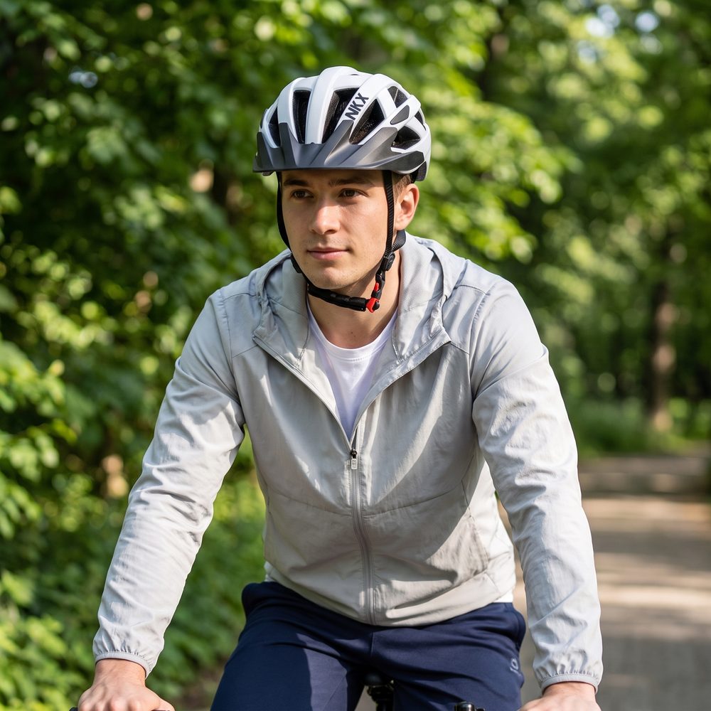 NKX City LED Fietshelm met ingebouwd licht