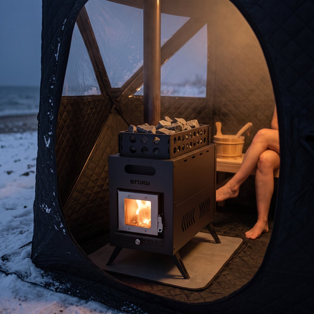 Story NovaHeat Saunakachel