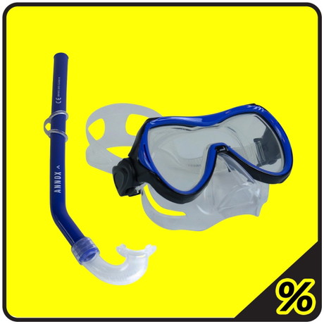 Annox Snorkelset voor kinderen (8-15) - Blauw