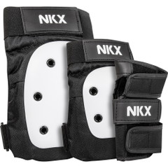 NKX 3-Delig Pro Beschermingsset - Kniebeschermers, Elleboogbeschermers en Polsbeschermers