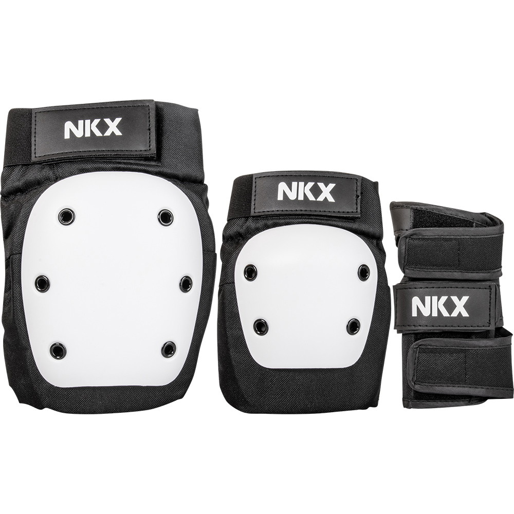 NKX 3-Delig Pro Beschermingsset - Kniebeschermers, Elleboogbeschermers en Polsbeschermers
