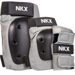 NKX 3-Delig Pro Beschermingsset - Kniebeschermers, Elleboogbeschermers en Polsbeschermers
