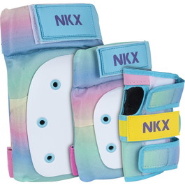 NKX 3-Delig Pro Beschermingsset - Kniebeschermers, Elleboogbeschermers en Polsbeschermers