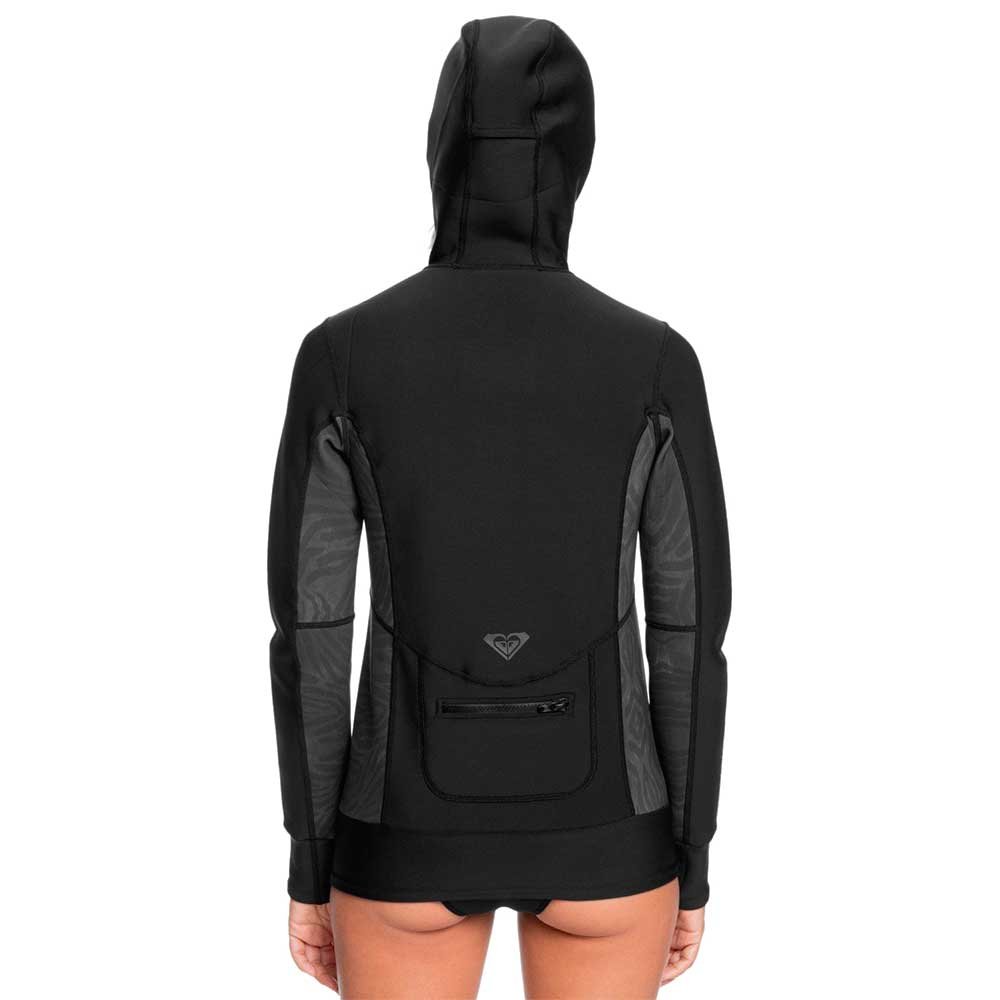 Roxy Syncro 1mm Wetsuitjack met capuchon
